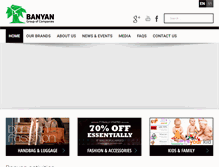 Tablet Screenshot of e-banyangroup.com